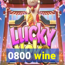 0800 wine